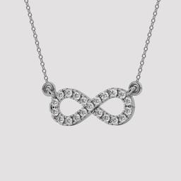 Infinity Diamond Pendant