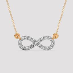 Infinity Diamond Pendant