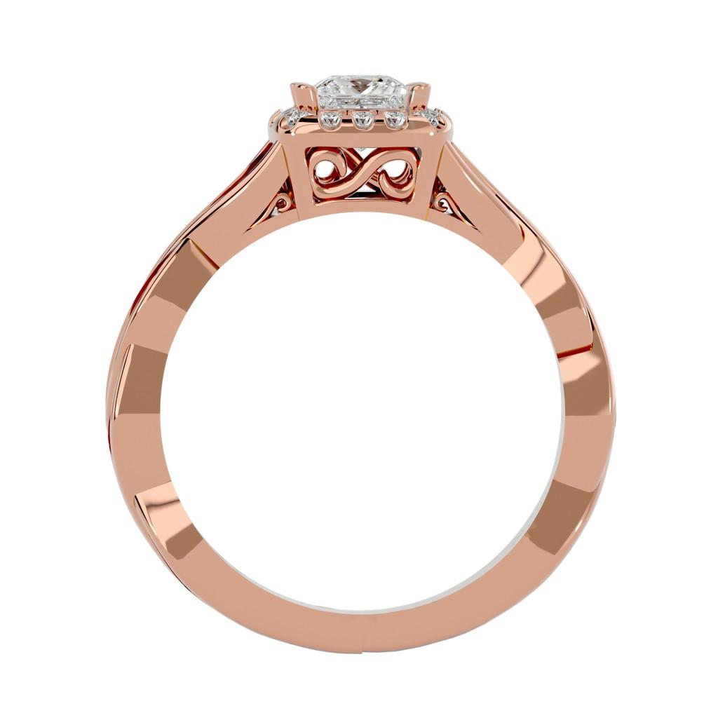 Infinity Halo Princess Ring