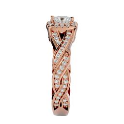 Infinity Halo Princess Ring