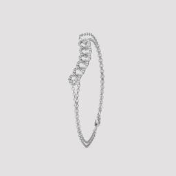 Interlocking Link Diamond Bracelet