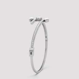 Invictus Marquise Diamond Bypass Bangle