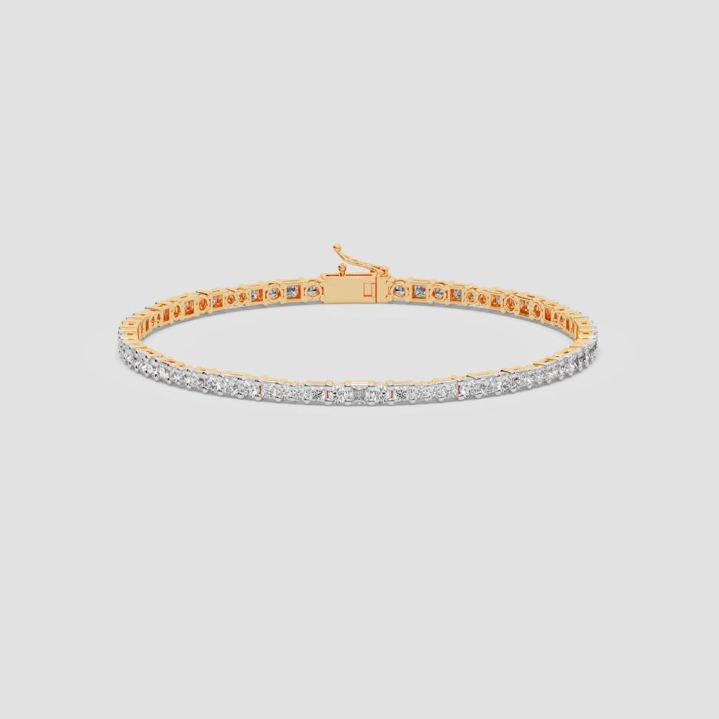 Invictus Princess Diamond Tennis Bracelet