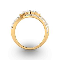 Lahari Spiral Ring