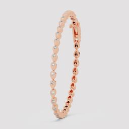 Leaf Link Diamond Bracelet