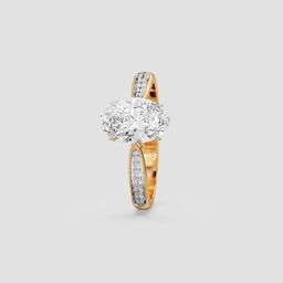 Lumière Oval Solitaire