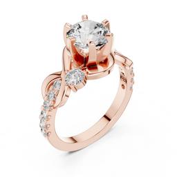 Luminous Bow Ring