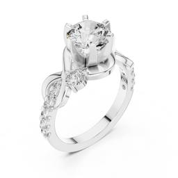 Luminous Bow Ring
