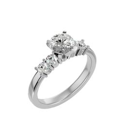 Luminous Cascade Ring