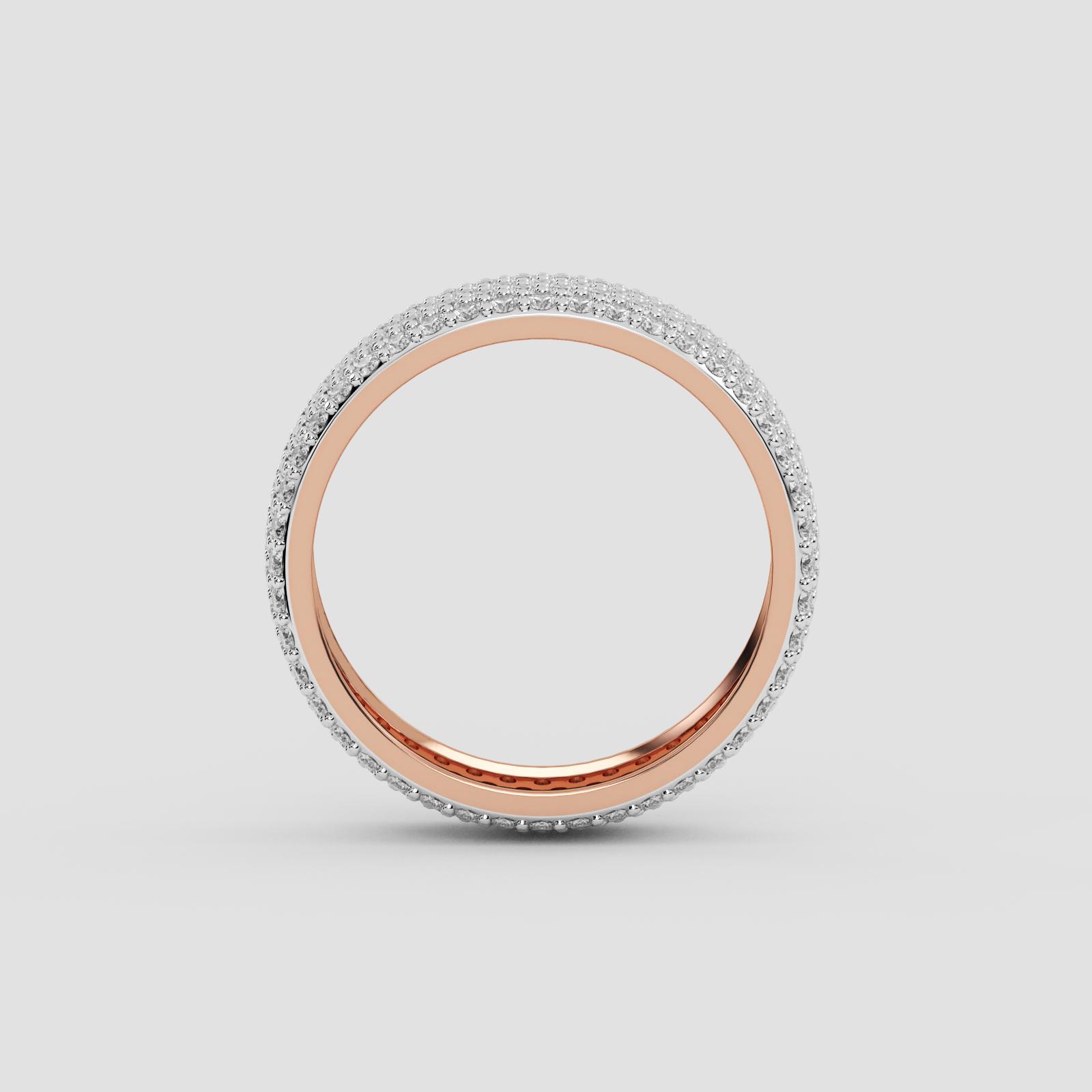 Luminous Pavé Band Ring