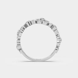 Luminous Scrollwork Ring