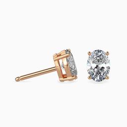 Majeste Oval Studs