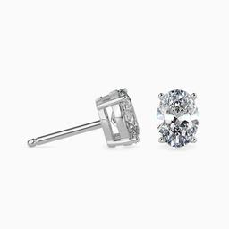 Majeste Oval Studs