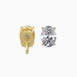 Majeste Oval Studs