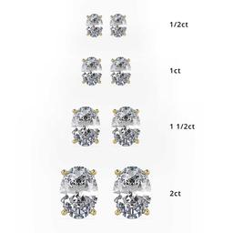 Majeste Oval Studs