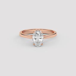 Majestic Oval Solitaire