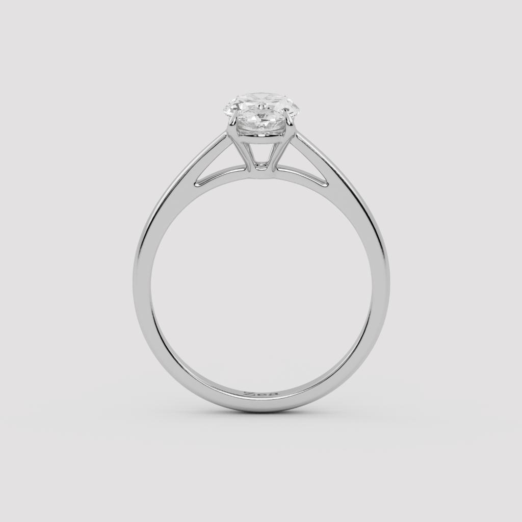 Majestic Oval Solitaire