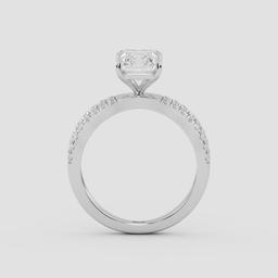 Majestic Radiant Solitaire Ring