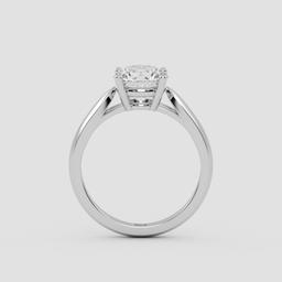 Majestic Round Solitaire Ring