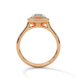 Marquise Halo Ring