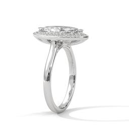 Marquise Halo Ring