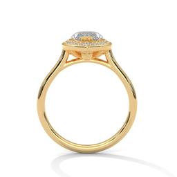 Marquise Halo Ring