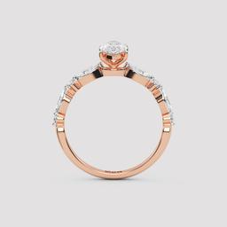 Marquise Leaf Ring
