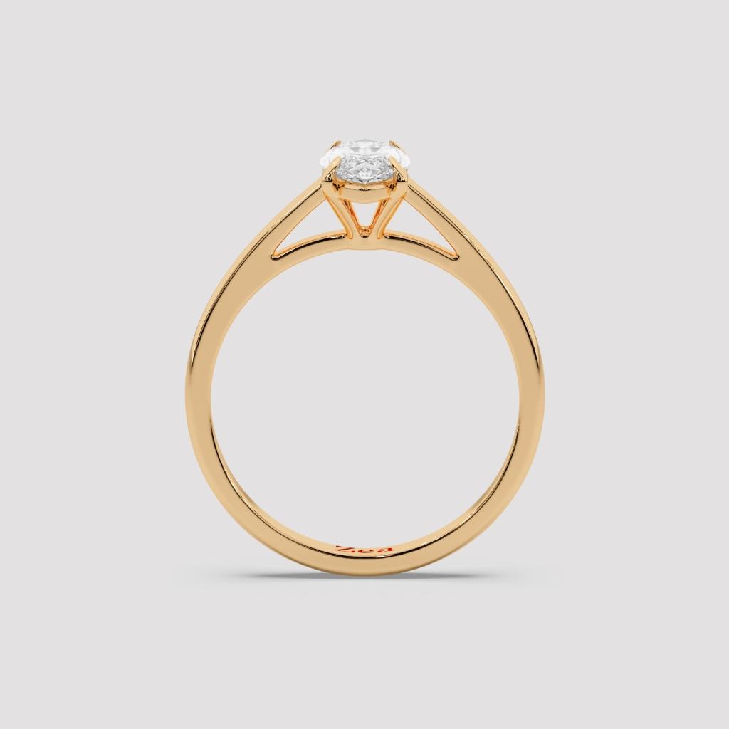 Marquise Solitaire Ring