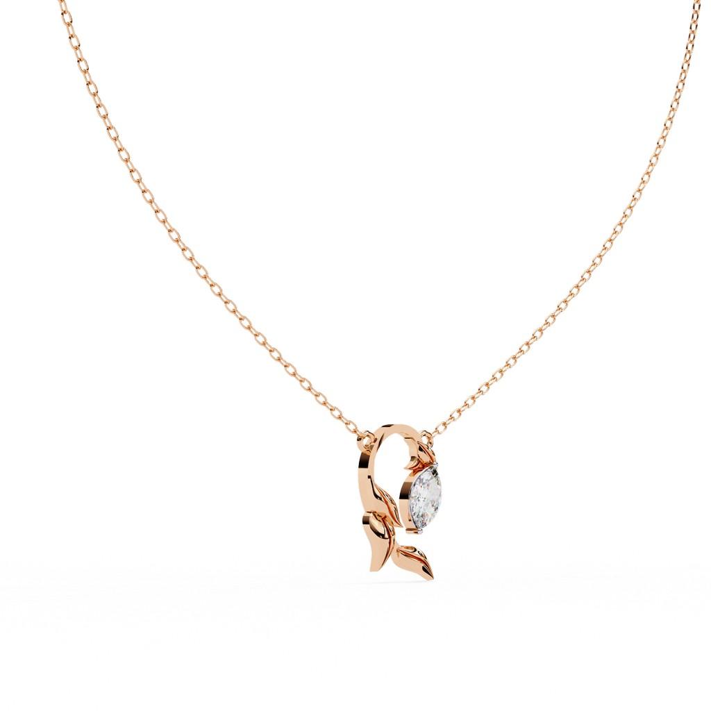 Marquisea Leaf Pendant