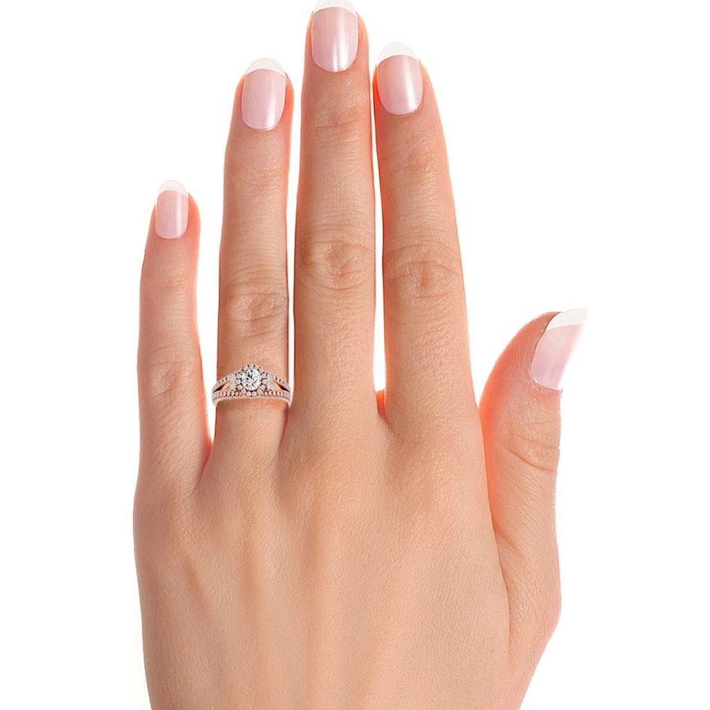 Opulent Round Halo Ring