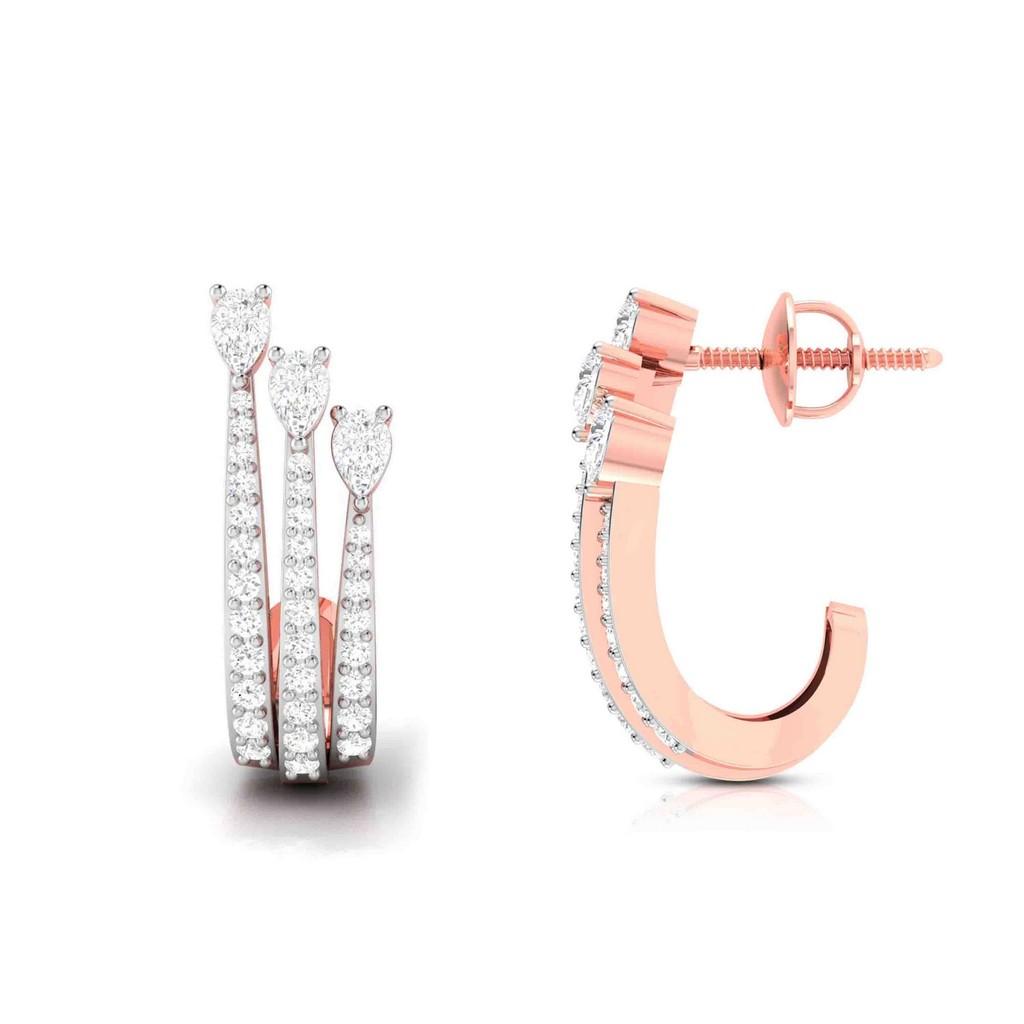 Pear Cascade Earrings