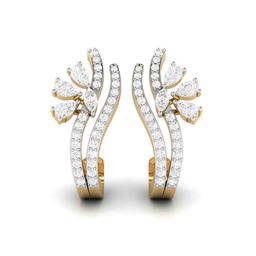 Pear Cluster Earrings