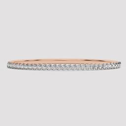 Pear Diamond Station Bangle