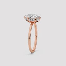 Pear Three-Stone Ring