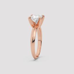 Princess Solitaire Ring