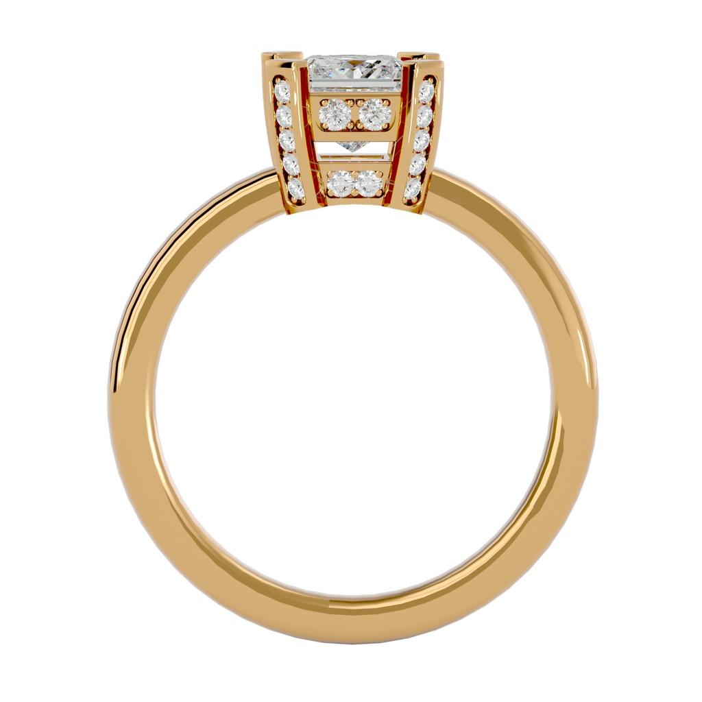 Prism Solitaire Rings