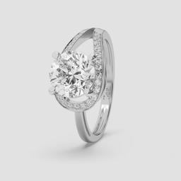Radiant Prong Solitaire