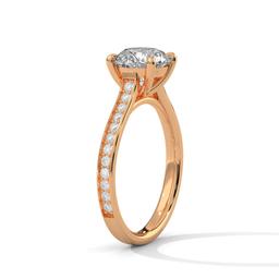 Radiant Solitaire Elegance