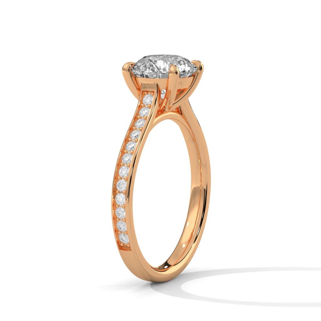 Radiant Solitaire Elegance
