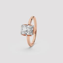 Radiant Solitaire Ring