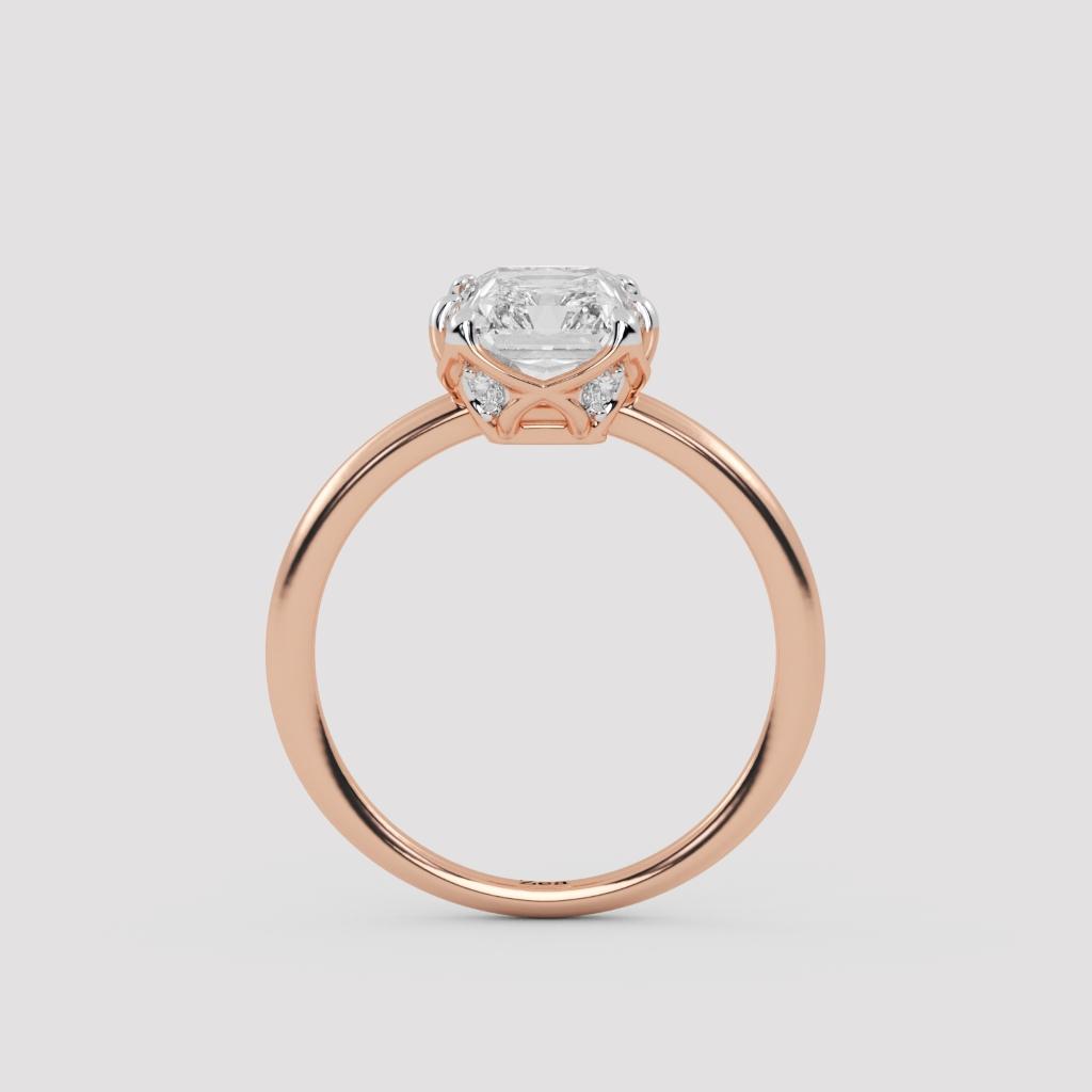 Radiant Solitaire Ring
