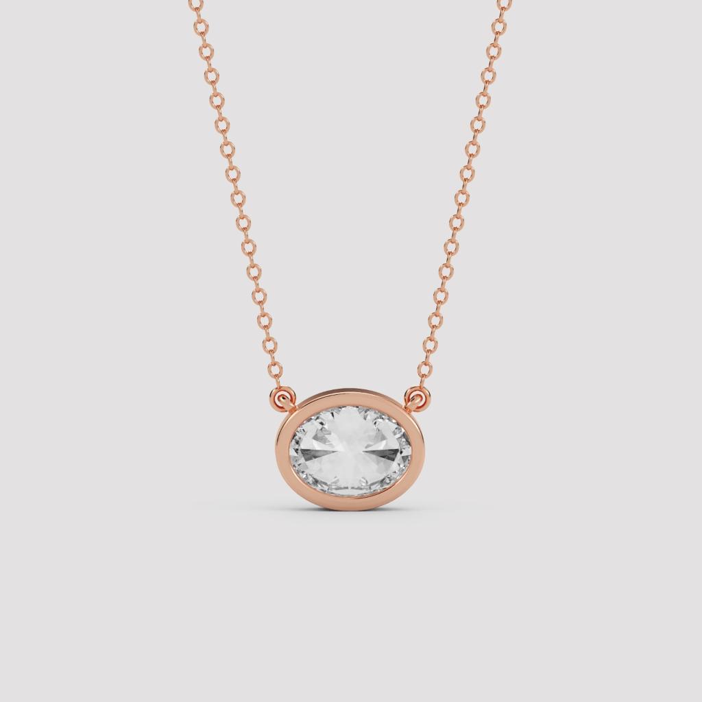 Regal Oval Solitaire