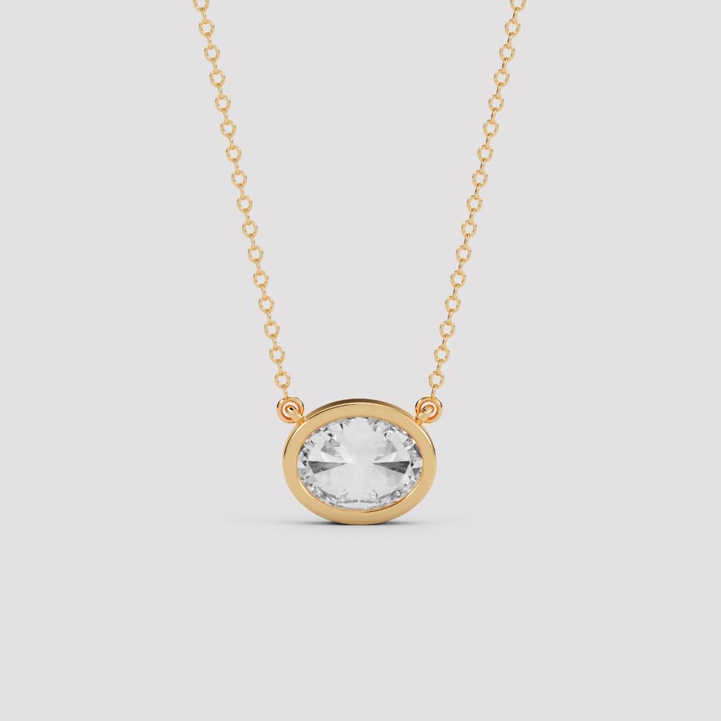 Regal Oval Solitaire