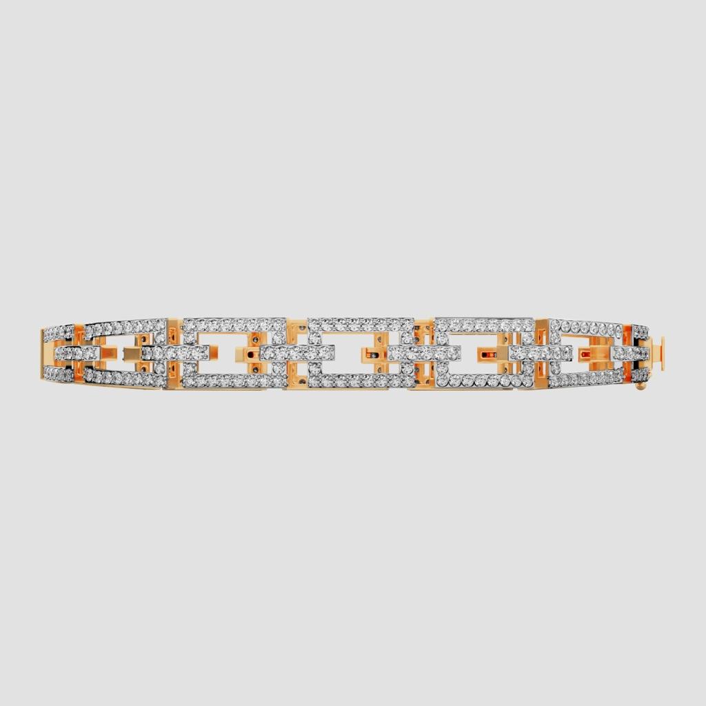 Regalia Geometric Chain Bracelet