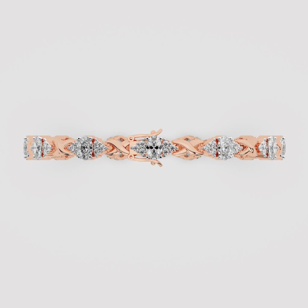 Regalia Oval Diamond Bracelet