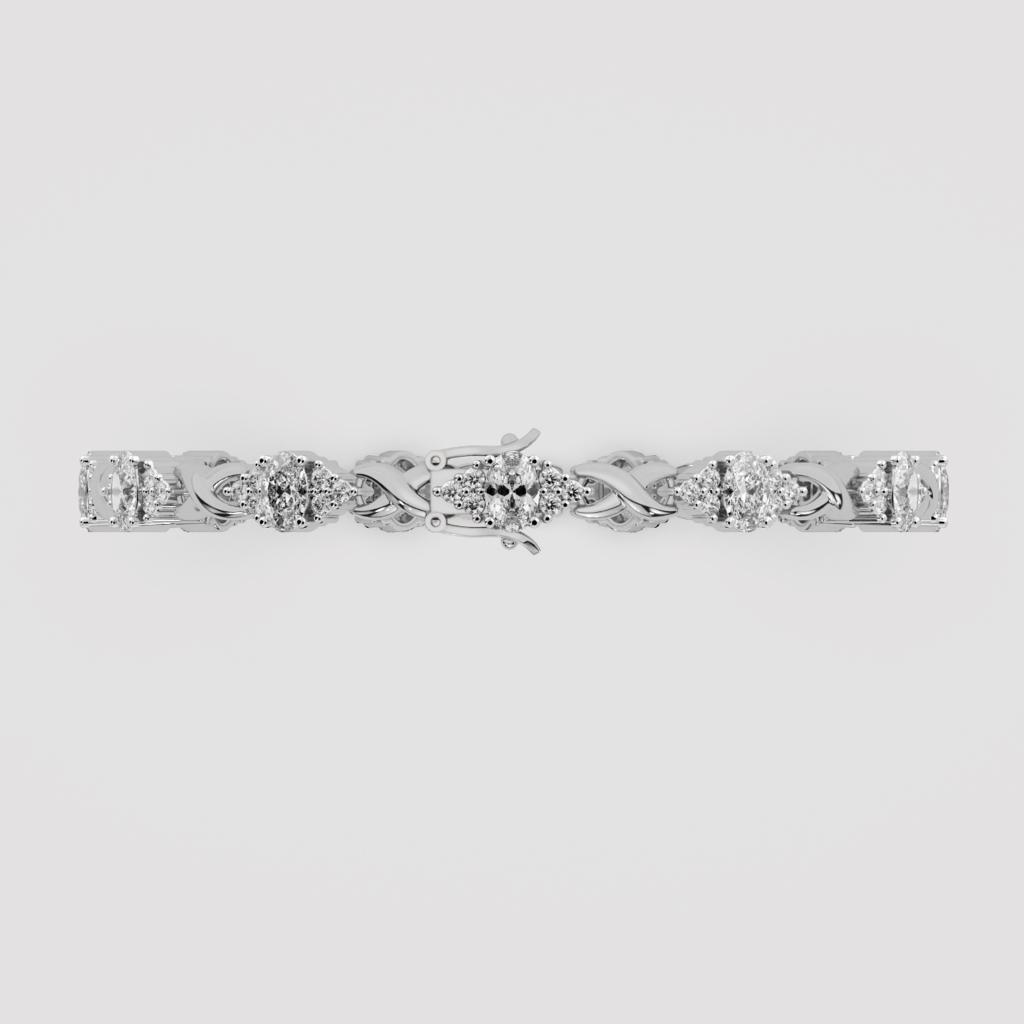 Regalia Oval Diamond Bracelet