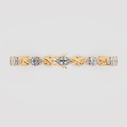 Regalia Oval Diamond Bracelet