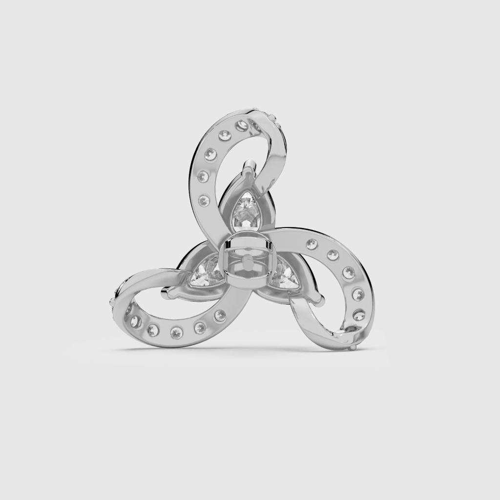 Rhythmic Swirl Studs