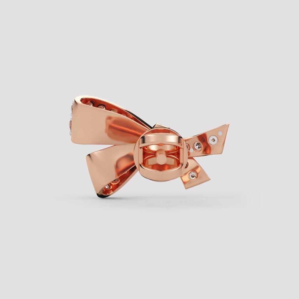 Ribbon Bow Stud Earrings