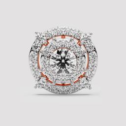 Royal Halo Stud Earrings